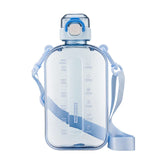 1 x RAW Customer Returns Sports Water Bottle 750ml, Leakproof Drinks Bottle, Gym Water Bottle, Waterbottle with Healthy Material for Travel Picnic Camping Hiking Blue  - RRP £8.45