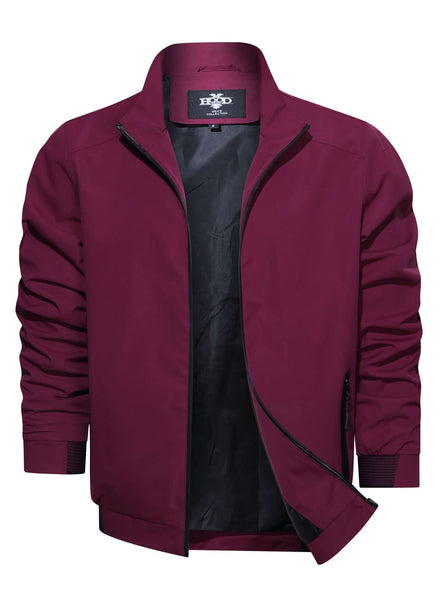 1 x Brand New HOOD CREW Men s Lightweight Windbreakers Varsity Jacket ...