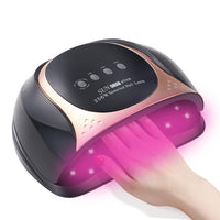 1 x RAW Customer Returns UV LED Nail Lamp, 256W LED UV Lamps for Gel Nails Curing with 4 Timer Settings, Auto Sensor UV Nail Dryer, Touch Screen Gel Nail Lamp, Professional LED Gel Nail Polish Drying Lamp for Home Salon Use - RRP £23.99