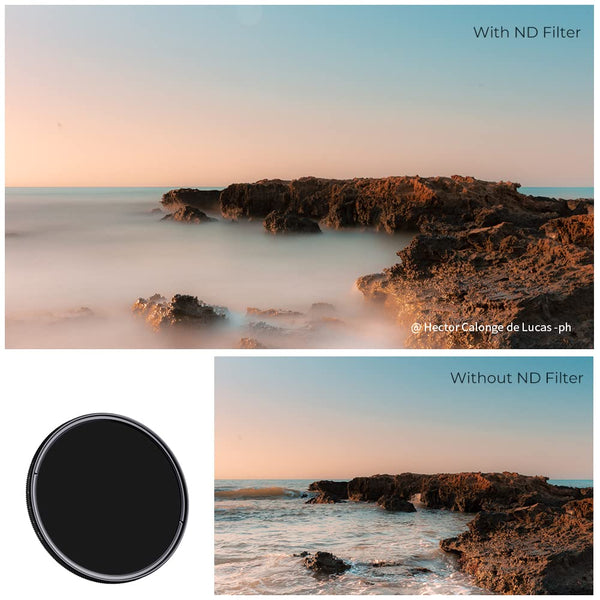 1 x RAW Customer Returns K F Concept 72mm Variable ND Filter ND2 - ND4 ...
