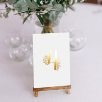 12 x Brand New Rose Gold Table Numbers for Wedding by Sweetzer Orange - 1 to 25 Elegant Table Number Cards for Weddings, Bar Mitzvah, Quinceanera Decorations, Restaurant and More Premium Paper Table Numbers - RRP £107.88