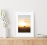1 x RAW Customer Returns White Wooden Picture Frame A3 with Mat,Set of 3, Mount for A4 Picture or Certificate,Wall Mountable - RRP £27.54