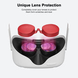 1 x RAW Customer Returns VR Silicone Cover Accessories for Oculus Quest 2, All-in-one Set Silicone Shell Cover Protective, Controller Grip Cover with Adjustable Leather Strap, Silicone Face Cover and Lens Protective Cover - RRP £34.99