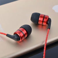 1 x RAW Customer Returns Soundmagic E80C Wired Earbuds with Microphone HiFi Stereo Earphones Noise Isolating in Ear Headphones Comfortable Fit Super Bass for Audiophile and Musician Red - RRP £25.54