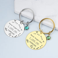 2 x Brand New Mother s Day Keychain - I Love You Women key chains Birthday Gift for Mama, Grandmother Gifts from Son Daughter Gold - RRP £17.98