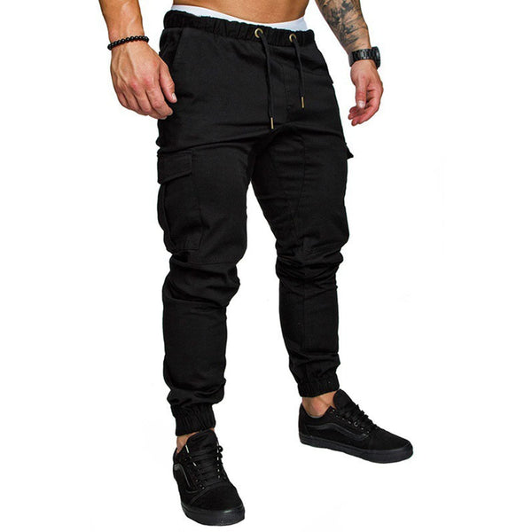 2 x Brand New Hoefirm Mens Cargo Pants Sweatpants Trousers Overalls Jo ...