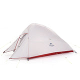 1 x RAW Customer Returns Naturehike Cloud-Up 2 Ultralight Tent Backpacking Tent for 2 Person Hiking Camping Outdoor 20D Grey Upgrade - RRP £159.0
