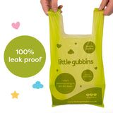 1 x RAW Customer Returns Little Gubbins 200 Biodegradable Nappy Bags 100 Compostable EN13432 Certified Fragrance Free - RRP £8.49