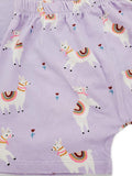 7 x Brand New Girls Pyjamas Set Unicorn Print Girls Pjs Short Sleeve Cotton Sleepwear Tops Shirts Pants for Age 2-8 Years - RRP £69.86