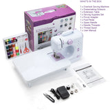 1 x RAW Customer Returns Arcanthite Mini Sewing Machine Extension stand, Sewing Supplies set, Thread Nipper included - Electric Overlock Sewing Machines - Small Household Sewing Handheld Tool AT-005-A6 - RRP £39.98