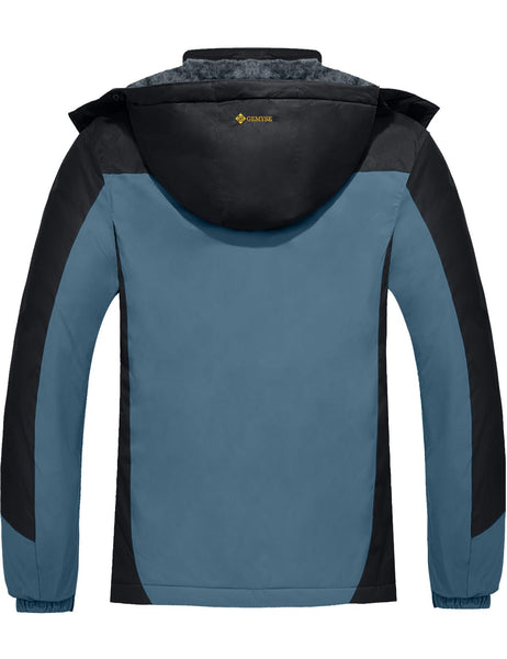 1 x Brand New GEMYSE Men s Mountain Waterproof Ski Jacket Windproof Fl ...