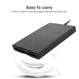 1 x RAW Customer Returns 3.5 USB External Floppy Disk Drive Portable, Floppy Drive Card Reader Computer Accessory External Removable for Windows 98SE 7 8 ME 2000 XP VISTA, PC, OS8.6 or Above - RRP £20.98