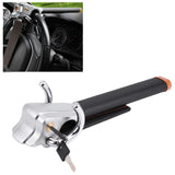 1 x RAW Customer Returns Car Steering Wheel Lock, Folding Anti-Theft High-Security Device 3-Direction Airbag Lock with Keys Suitable Hook Crook for Van Truck Car - RRP £48.43