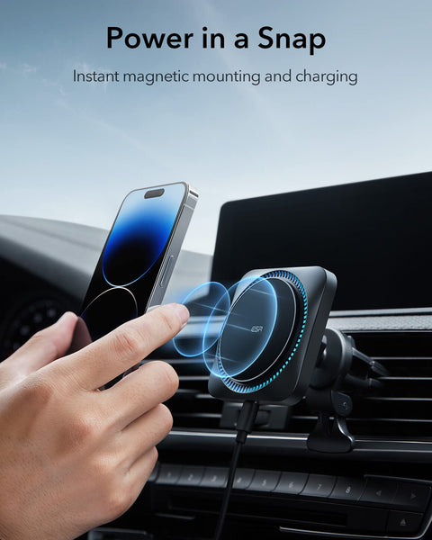 28 x RAW Customer Returns ESR HaloLock Wireless Car Charging Set with ...