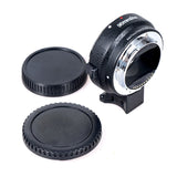 1 x RAW Customer Returns Commlite Auto Focus EF-NEX EF-E MOUNT Lens Mount Adapter for Canon EF EF-S Lens to Sony E Mount NEX 3 3N 5N 5R 7 A7 A7R Full Frame, Color Black - RRP £59.0