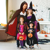 1 x RAW Customer Returns TOPWAYS Vampire Hooded Cloak Dress up for Halloween Party , Black Red Two-sided Hooded Capes for Kids Age 6 7 8 Years Old Devil Witch Wizard Demon Halloween Cosplay 1.55m black red cloak  - RRP £9.69