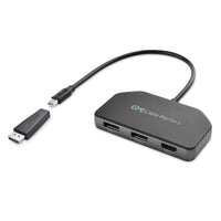 1 x RAW Customer Returns Cable Matters Triple 4K DisplayPort Splitter Triple Monitor Mini DisplayPort Hub to 3-Port DisplayPort 1.4 Enabled for 8K and 4K 120Hz HDR - Compatible with Windows Only - RRP £64.45