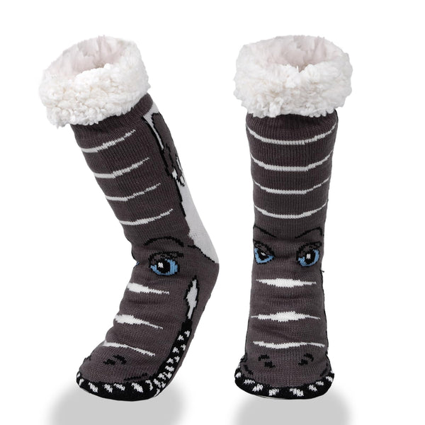 9 x Brand New Gukasxi Slipper Socks for Women Men, Unisex Warm Fluffy ...