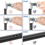 1 x RAW Customer Returns Misounda Extendable Curtain Poles Shower Curtain Rail Tension Rod for Curtain Made of 304 Stainless Steel 25.59-45.27 with 12 Pcs Hooks-Black - RRP £28.54