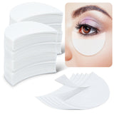 5 x Brand New 200Pcs Eyeshadow Shields, Makeup Eyeshadow Pads Stencils Lint Free Under Eye Pads,White Eyeshadow Stencil for Prevent Makeup Residue,Eyelash Extensions and Lip Makeup - RRP £27.6