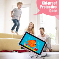 1 x RAW Customer Returns Ascrecem Tablet for Kids 10 inch Kids Tablet 2GB 32GB ROM Android Tablet for Toddlers with WiFi Dual Camera IPS Display Educational Games Parental Control,Kid-Proof Children Tablet Youtube Google Play - RRP £79.99