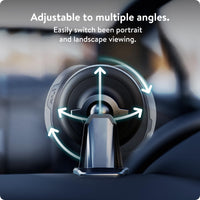 1 x RAW Customer Returns Mous - MagSafe Compatible Wireless Charging Dashboard Mount - Car Dash Mount Compatible with iPhone 15 14 13 12 Series Phones - RRP £59.99