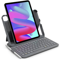 1 x RAW Customer Returns Inateck Ultra-Light Keyboard Case for iPad 10th Gen 2022, iPad Air 2024 11-inch, iPad Air 5 4 10.9-inch, iPad Pro 11-inch 4th 3rd 2nd 1st , QWERTY, with Pen Holder, BK2007 - RRP £39.99
