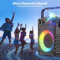 1 x RAW Customer Returns  2024 Upgrade Karaoke Machine 2 Microphones for Adults Kids Portable Karaoke Machine with 2 Wireless Microphones - Bluetooth Speaker Amp with LED Disco Ball for Party, Home, Outdoor, singing, Gift - RRP £79.98