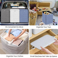 1 x Brand New musbus 3 Pack Blanket Storage Bags, Clothes Storage, Comforter Bedding Quilt Strorage Cubes Closet Organizers for Clothes, Storage Bins with Lids, Storage Containers, with Sturdy Zipper, Large 150L - RRP £19.75