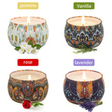 1 x Brand New Scented Candles Gifts for Women Candles Set for Home Fragrance, 8 Pack Soy Wax Aromatherapy Candles, Stress Relief Candles for Bathtub, Yoga, Sleeping, Birthday Gifts for Women, Anniversary - RRP £14.99