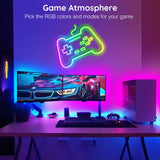 1 x RAW Customer Returns AILBTON 6m Led Neon Rope Lights,Flexible Led Rope Lights,Control with App Remote,Multiple Modes,IP65 Outdoor RGB Neon Lights Waterproof,Music Sync Gaming Led Neon Strip Lights for Bedroom Indoor - RRP £39.99