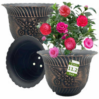 Brand New Pallet - Plant Pots Indoor with Drainage Holes 3 Pack - 63 Items - RRP £1636.74
