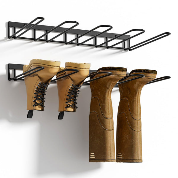 1 x RAW Customer Returns zacurter Welly Boot Rack - Wall Mounted Welly ...