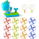 1 x Brand New Outdoor Game Toys for Kids Ages 3-5 4-8, Flying Disc Launcher Outdoor Outside Toys Gifts for 3 4 5 6 7 8 Year Old Boys Kids, Ideas Outside Outdoor Toys for Kids Toddlers Boys Ages 3-5 6-8 4-8 - RRP £17.99