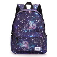 1 x RAW Customer Returns LCNC School bags for Girls Boys,Galaxy Water Resistant Durable Casual Basic Backpack for Students - RRP £18.56