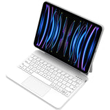 1 x RAW Customer Returns SENGBIRCH Magic Keyboard case for iPad Pro M4 2024 11 inch - Floating Magnetic Design, Trackpad Bluetooth Keyboard for iPad Air 5th 4th Gen 10.9 and iPad Pro 11 4th3rd 2nd 1st Gen, White - RRP £89.99