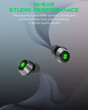 1 x RAW Customer Returns Black Shark Wireless Earbuds with 35ms Ultra-low Latency, Gaming Wireless Headphones with Studio-Quality Sound, Bluetooth 5.2, IPX5 Waterproof, 24h Listening Time, Clear Mics, Comfort Fit - Lucifer T4 - RRP £34.99