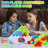 7 x Brand New WEAFRICTCH 64 PCS Tetris Tower Balance Game, Tetris Tower Stacking Game, Tetris Game for Kids Adults, Building Tetris Toys Table Board Games for Adult Kids - RRP £55.93