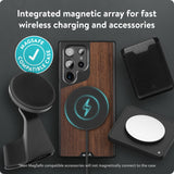 1 x RAW Customer Returns Mous for Samsung Galaxy S23 Ultra Case MagSafe Compatible - Limitless 5.0 - Walnut - Protective S23 Ultra Case - Shockproof Phone Cover - RRP £54.67