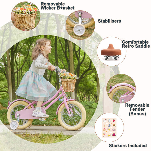 Little girl outlet bike basket