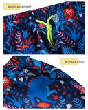 1 x Brand New MOHEZ Boy Summer Clothing Outfits Set with Hat Kids Casual Printed Cotton Short Sleeve Top and Hawaiian Shorts 2Pcs Suit Sets 5-6T - RRP £21.98
