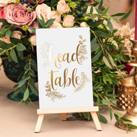 12 x Brand New Rose Gold Table Numbers for Wedding by Sweetzer Orange - 1 to 25 Elegant Table Number Cards for Weddings, Bar Mitzvah, Quinceanera Decorations, Restaurant and More Premium Paper Table Numbers - RRP £107.88