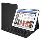 1 x RAW Customer Returns ProCase iPad Pro 12.9 2017 2015 Keyboard Case, Built-in Apple Pencil Holder, Lightweight Folio Stand Protective Smart Book Cover with Wireless Keyboard for Apple iPad Pro 12.9 1st 2nd Gen Black - RRP £47.99