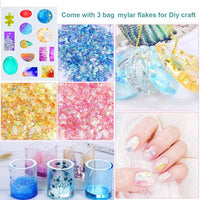 1 x Brand New LAifu UV Resin Kit with Lamp 36W, UV Resin Kit for Beginner, Crystal Clear Hard Glue Jewelry Making DIY Keychains Necklaces Bracelets Earrings Pendants Art Crafts 100g  - RRP £16.99