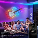 1 x RAW Customer Returns AILBTON 6m Led Neon Rope Lights,Flexible Led Rope Lights,Control with App Remote,Multiple Modes,IP65 Outdoor RGB Neon Lights Waterproof,Music Sync Gaming Led Neon Strip Lights for Bedroom Indoor - RRP £39.99