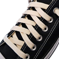 18 x Brand New Fabmania Flat 8 mm wide cotton laces - suitable and compatible with Adidas, Converse, Vans, Stan Smith, Nike and many more - lengths 60 cm to 180 cm - RRP £99.0