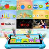 1 x RAW Customer Returns ascrecem Kids Tablet 7 inch Android Toddler Tablet for Kids with WiFi Dual Camera Parental Control,2GB 32GB Children s Tablet with Kids Software Educational Games Youtube Google Play age 3 to 7 Years - RRP £59.99