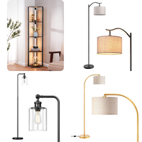 RAW Customer Returns Job Lot Pallet - LED Floor Lamps with Shelves, Floor Lamps & more -  31 Items - RRP £1352.69