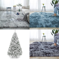 RAW Customer Returns Job Lot Pallet - Luxury Shaggy Soft Area Rug, 6FT Snow Flocked Christmas Tree & more - 26 Items - RRP £1994.36