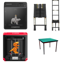 RAW Customer Returns Job Lot Pallet - Adventurer 5M Pro 3D Printers with High-speed Printing, 3D Printer with Direct Driver Extruder, Telescopic Ladder 6.2M 7 more - 51 Items - RRP £3466.75